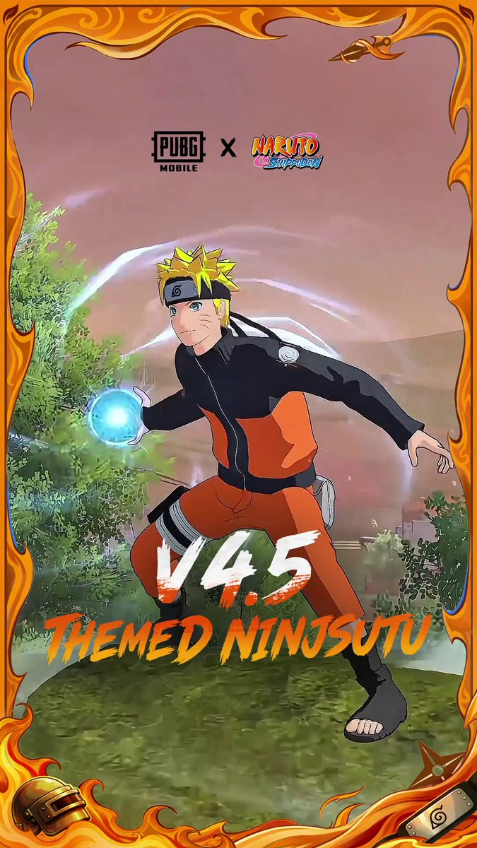 Time to go full ninja! ⚡ Rasengan, Chidori, Flying Raijin and more are now on the battlefield. Choose your jutsu and experience the power of a ninja! #PUBGMxNARUTO #PUBGMxNarutoShippuden #NARUTO #PUBGM450 #PUBGMOBILE