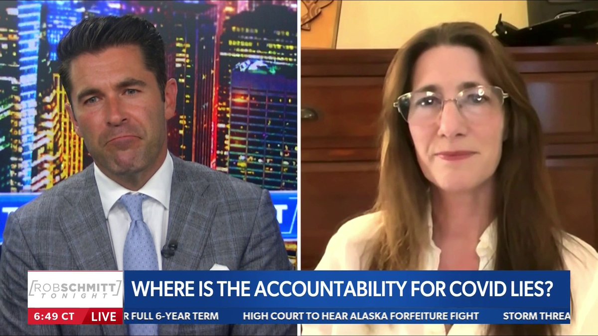 She was fined massively for selling fake vaccine cards during the depths of the liberal lockdown era - but New York nurse Julie DeVuono was also hit with "vile retribution" from the state in other ways, Rob Schmitt says. Julie joins "Rob Schmitt Tonight" to tell her story.