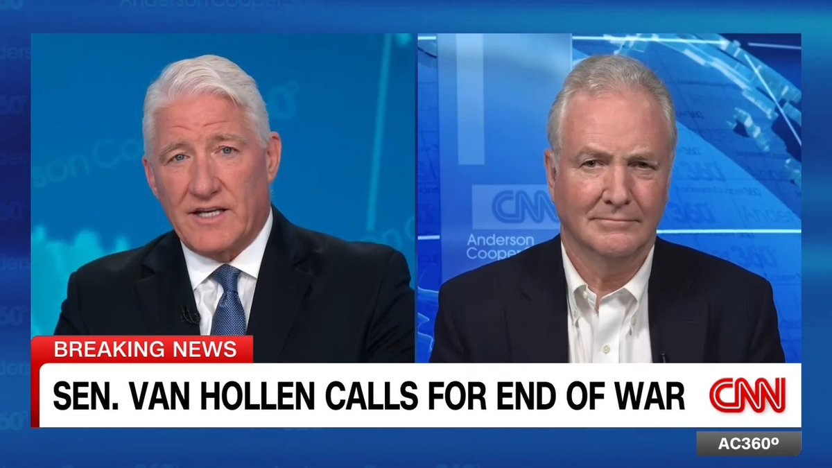 The U.S. has launched more strikes on Iran after three U.S. service members were killed. When asked what the Trump administration's plan is, Democratic Senator Chris Van Hollen says, “there is no plan… there never has been a plan.”