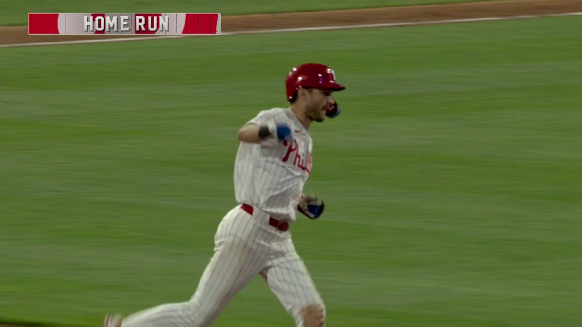 Trea Turner blows the game open for the Phillies 🔥 His second HR of the night!