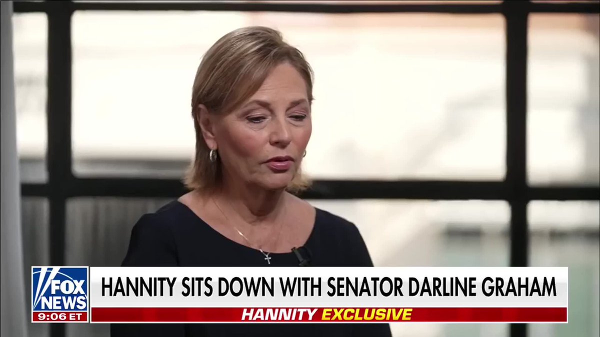 "I knew that I had to step up... I had to carry on his legacy." Sen. Darline Graham opens up about the devastating loss of her brother, Sen. Lindsey Graham, saying she felt called to continue his work after receiving calls from President Trump and South Carolina Sen. Tim Scott following his unexpected death. "It was like I was living a nightmare," Graham said. "I can't even tell you how devastated I was when I got that call."