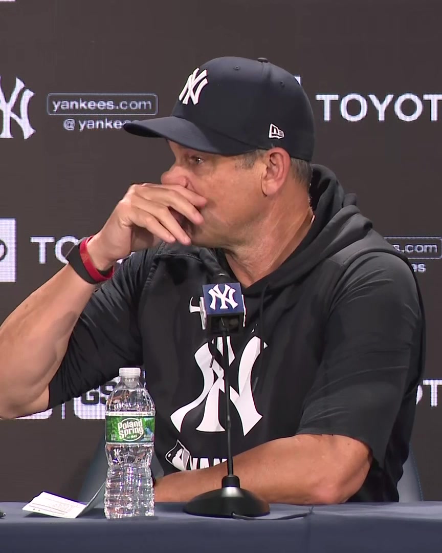 Aaron Boone was asked about Jose Caballero engaging with the pitcher up to the last second on the pitch clock "Frankly, I think more guys should employ it. That way you take the pitcher out of all the ability to disrupt timing"
