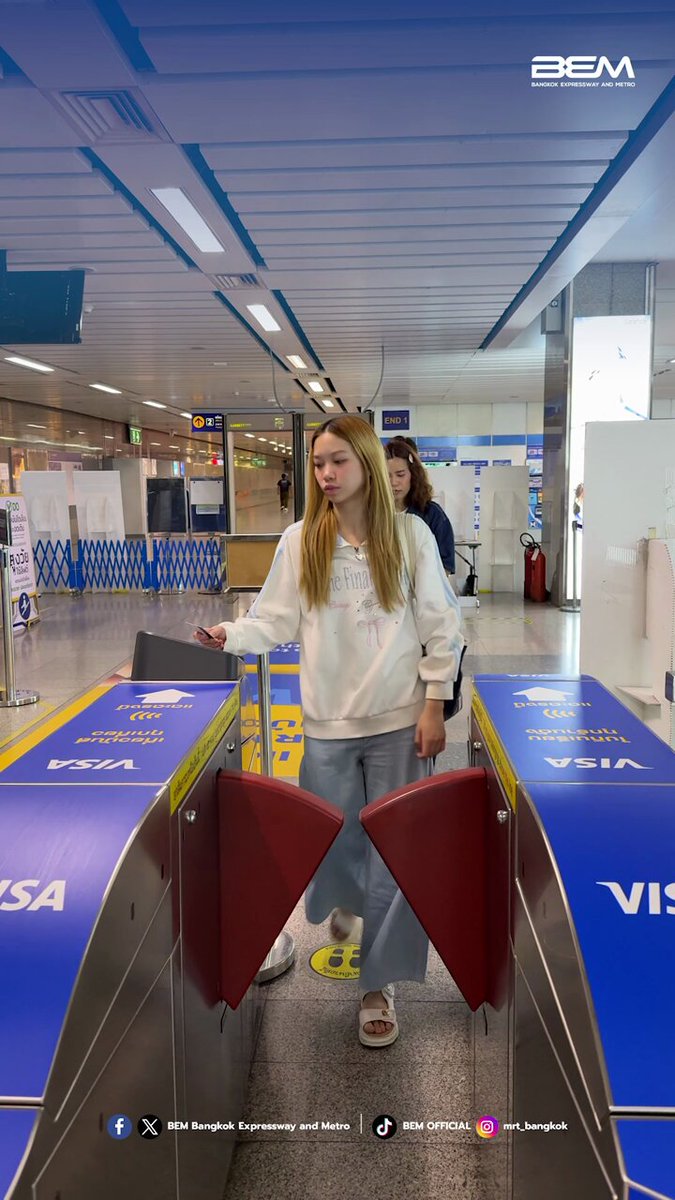 💳แตะบัตร EMV แล้ว แต่ประตูไม่เปิด อย่าเพิ่งตกใจ 😱 - บัตรอาจอยู่ในสถานะ "Deny" - ทำตามขั้นตอนนี้ ปรับสถานะบัตร กลับมาใช้งานปกติได้นะ 💖💖 #BEM #MRT #DenyList #EMVcontactless