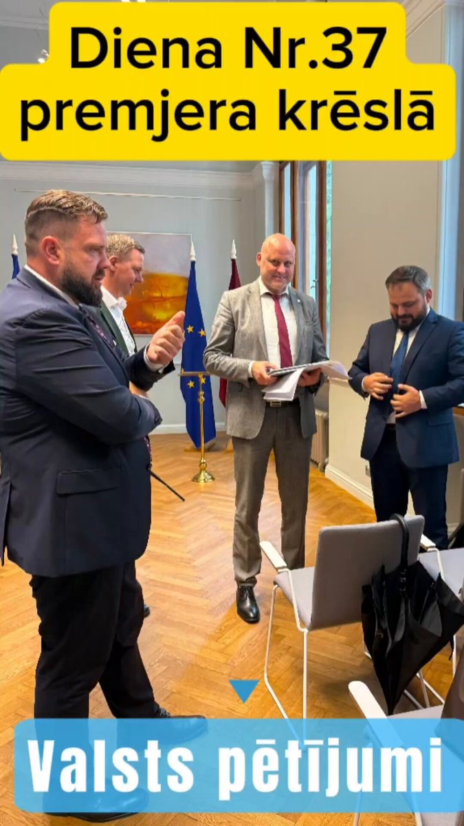 Diena Nr.37 premjera krēslā = sagurums pēc neparedzēti garā futbola fināla Šodien jūtams nogurums, bet darbi negaida. Pētījumi un valsts finansējums Šodien izbrīnīja, cik sensitīvi JV uztver jautājumu par NVO un valsts finansēto pētījumu lietderības izvērtēšanu. Varbūt tāpēc, ka vairāki viņu labi zināmie deputāti ir cieši saistīti gan ar dažādu NVO darbību, gan valsts finansētiem pētniecības projektiem. Tomēr valdības pozīcija šajā jautājumā ir skaidra jau kopš 2026. gada 16. jūnija. Ministru kabinets, izskatot valsts pētījumu programmu "Digitālās humanitārās un sociālās zinātnes", uzdeva visām ministrijām nodrošināt, ka valsts finansējums tiek piešķirts tikai tādiem pētījumiem, kuri: ➖nedublē jau esošus pētījumus; ➖tiem Ir skaidri definēti mērķi un sasniedzamie rezultāti; ➖ieguvums ir izmērāms un praktiski izmantojams nozares attīstībā. Zinātnei finansējums ir nepieciešams, taču arī sabiedrībai ir tiesības zināt, kādu labumu valsts par šo naudu iegūst. Galvenais princips ir vienkāršs – ministrijām jāpasūta pētījumi, kas atbilst valsts prioritātēm un palīdz pieņemt labākus lēmumus. Valdības rīcības plāns Valsts kanceleja sadarbībā ar Finanšu ministriju valdības rīcības plānu samazinājusi no 215 līdz 150 darbiem, no kuriem 61 ir prioritārs, tostarp 17 ar būtisku finanšu ietekmi. Plāns ir gatavs apstiprināšanai valdībā. Par ministriju apvienošanu Jūtams, ka tuvojas vēlēšanas. KEM, EM un VARAM apvienošana šobrīd nav valdības prioritāte, un šīs valdības laikā to kvalitatīvi paveikt nepaspēsim. Vispirms nepieciešams nopietns finanšu un funkciju izvērtējums. Šo diskusiju turpināsim Nacionālā attīstības plāna izstrādes laikā un pēc vēlēšanām, kad katra partija varēs nākt ar savu redzējumu par efektīvāku valsts pārvaldi. Valsts nekustamie īpašumi (VNĪ) Jau 2006. gadā tika pieņemts lēmums, ka valsts īpašumi pakāpeniski jānodod VNĪ pārvaldībā. jūnijā uzdevu divu nedēļu laikā sagatavot pilnu apkopojumu. Ir pienācis laiks šo procesu beidzot pabeigt – ministrijām nav jātur savā pārziņā kapitālsabiedrības, kuru vienīgā funkcija ir apsaimniekot nekustamos īpašumus. ES fondu pārdale Pēc koalīcijas partneru ierosinājuma tiek atjaunota struktūrfondu koalīcijas darba grupa. 6. augustā Finanšu ministrija iepazīstinās ar aktuālo situāciju, un kopīgi izvērtēsim, kur tiek novirzīti Eiropas Savienības fondu līdzekļi un kā tos izmantot efektīvāk.