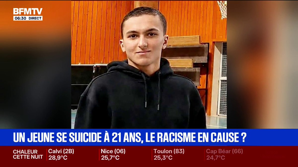 Après le suicide de Joris, 21 ans, sa famille recherche les témoins d'une soirée où il aurait été victime de propos racistes