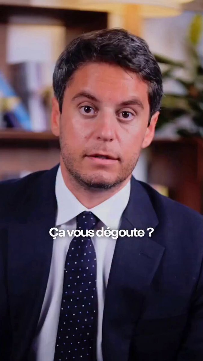 🇫🇷🏛 « Ça vous dégoûte ? Moi aussi. » — “LFI et ses alliés ont voté contre la perpétuité pour les v*oleurs en série d'enfants de moins de 15 ans (...) ce vote est une honte” s'indigne Gabriel Attal. L'Assemblée nationale votera à nouveau aujourd'hui. Protégeons nos enfants.