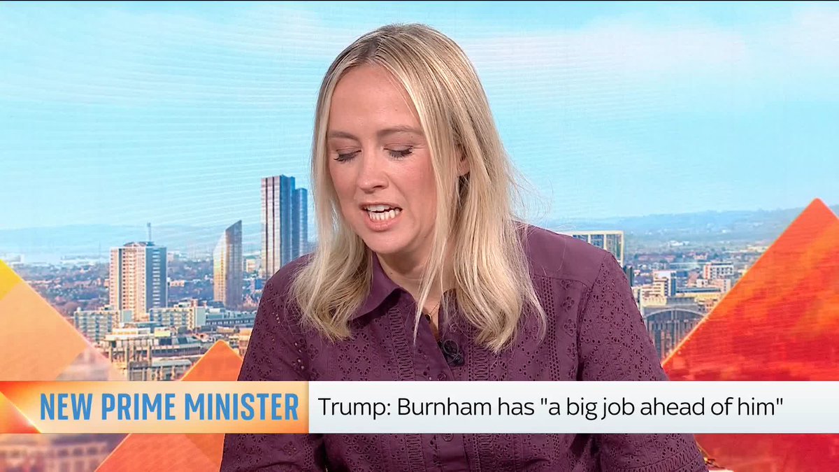 "We've got to take the whole cabinet in the round." Sophy Ridge asks Business Secretary Jonathan Reynolds if Andy Burnham has a "woman problem", as there is now only one woman in the top four jobs in government, compared to three under Starmer. 📺
