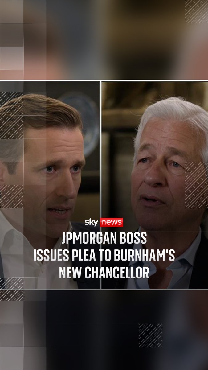 In an interview with Wilfred Frost on The Master Investor Podcast, Jamie Dimon warns Andy Burnham's new chancellor must pursue policies that drive economic growth – even if it looks like it's benefitting "wealthy people". Jamie Dimon thinks "Rachel Reeves did a great job", and he wants "London to be a happy home for a long time".