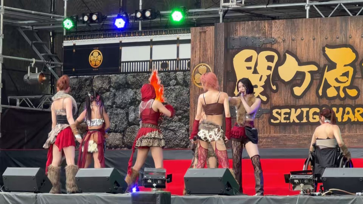 ⚔️関ケ原唄姫合戦⚔️ お越し頂いた皆様ありがとうございました✨ 仮面女子新曲『革命前夜』