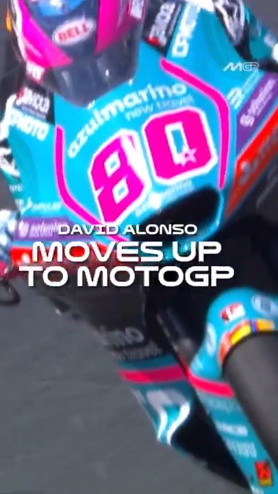 David Alonso makes the big jump to #MotoGP with Honda 🇨🇴 🔥 #DavidAlonso