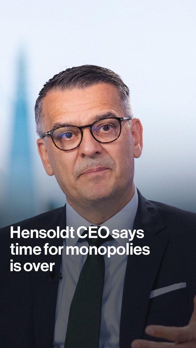 "Consolidation will happen." Hensoldt CEO Oliver Doerre tells Tom Mackenzie that the time for big monopolies in the defense sector is over