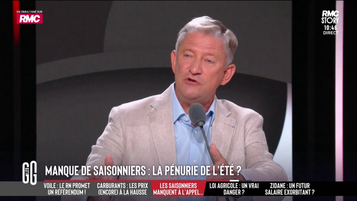 🍽️ Manque de saisonniers : "L'économie a été cassée par le Covid." 🗣️ Emmanuel de Villiers : "Le Covid a arrêté l'économie et la restauration, et donc la récurrence du recrutement des saisonniers. Avant, on avait 3 candidats pour 3 postes." #GGRMC