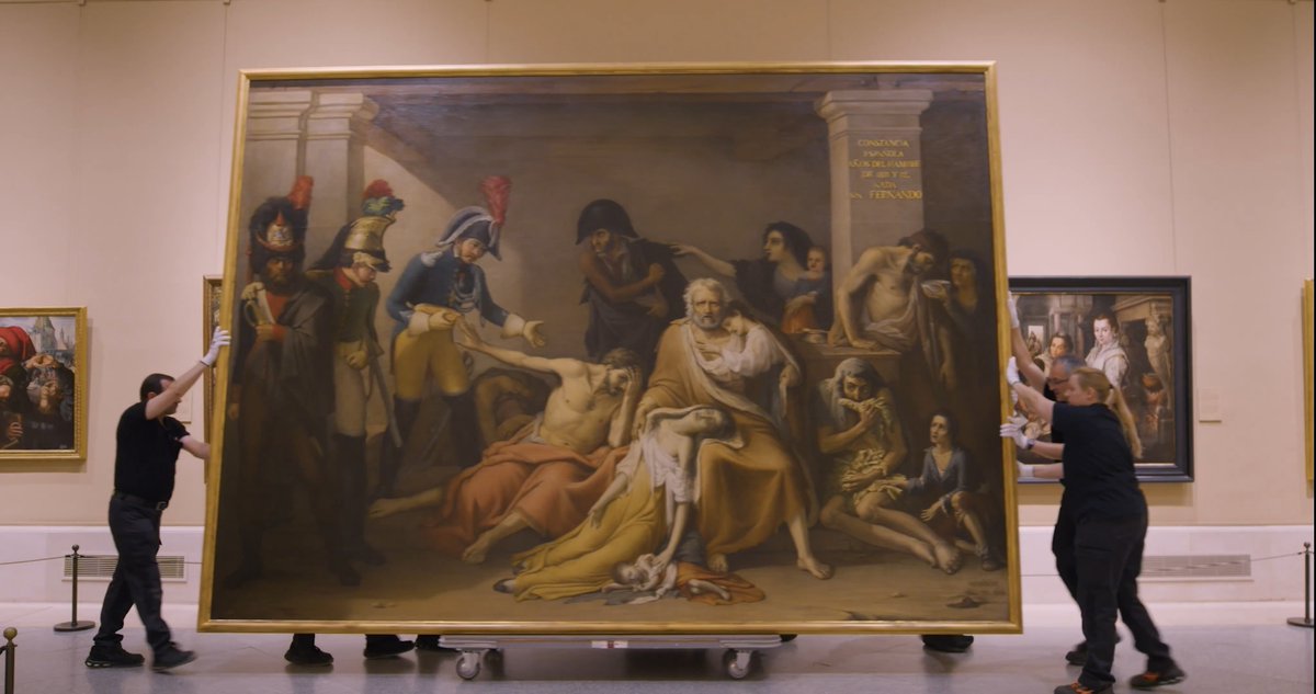Umberto Eco imaginó un museo ideal dedicado a una sola obra: uno donde los relatos se acumularan en torno a ella para culminar en la contemplación y comprensión del público Esta visión resuena en el formato "Una obra, una historia": "El cuadro del hambre"