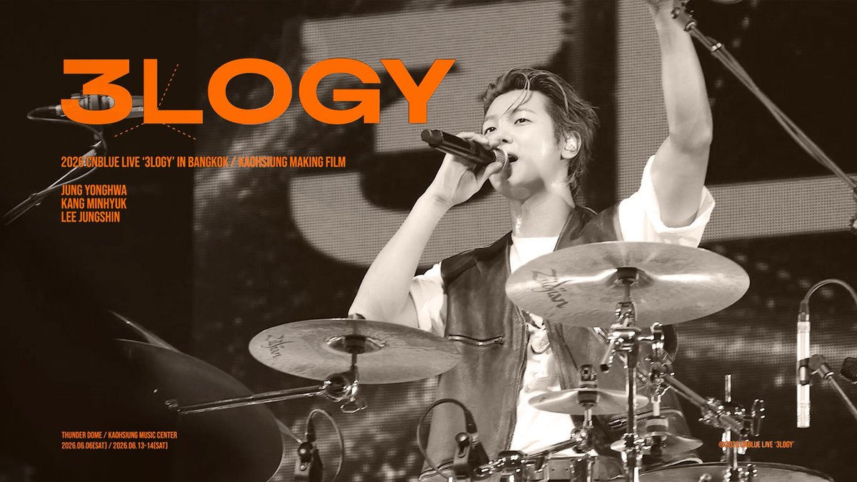 2026 CNBLUE LIVE '3LOGY' IN BANGKOK & KAOHSIUNG Making Film ✔ #CNBLUE #씨엔블루 #3LOGY