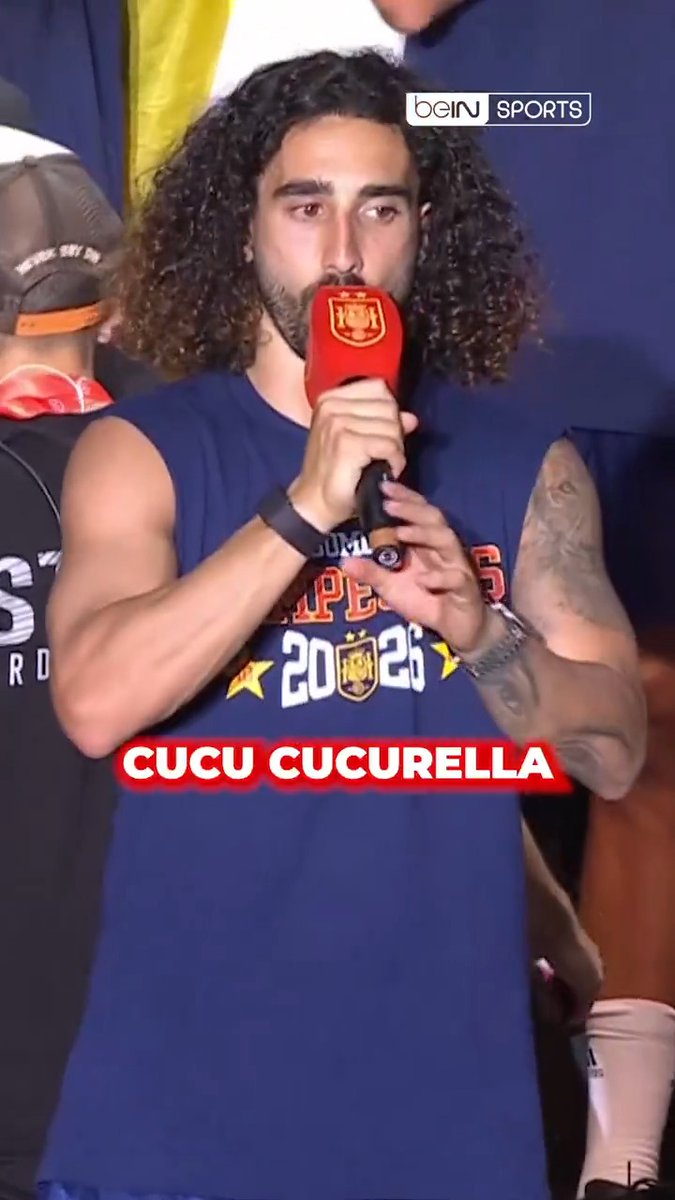 😅🇪🇸 Marc Cucurella a recommencé avec sa chanson ! #beINFWC2026 #FIFAWorldCup