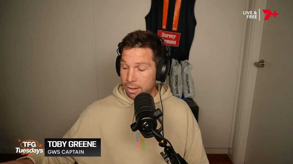 "Geelong, I reckon a few weeks ago, thought they had their man (in Toby Greene)." Caroline Wilson on Toby Greene's future 👉