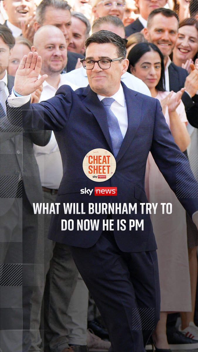 What will Andy Burnham try to do now that he is prime minister? Sophy Ridge tells Wilfred Frost what she thinks is at the core of ‘the Burnham project’ 🎧Listen in full: