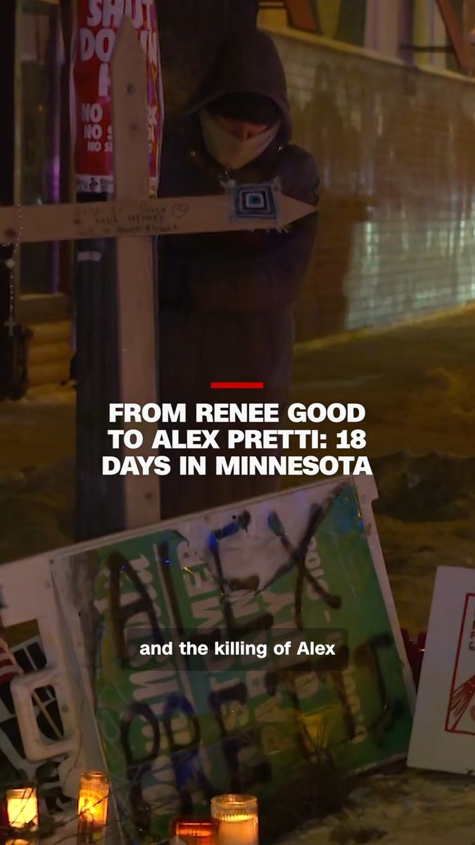 Airing this Wednesday, CNN's Jake Tapper 🦅 is on the ground in Minnesota to investigate the 18 days between the deaths of Renee Good and Alex Pretti, both of whom died in Minneapolis following interactions with federal law enforcement agents.