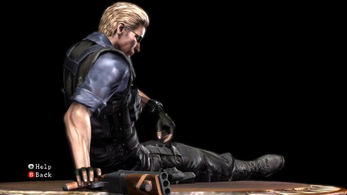 this is me real time thirsting for wesker