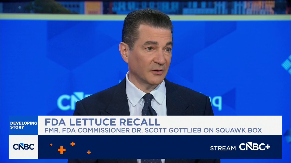 .Scott Gottlieb, MD 🇺🇸 discusses the latest developments in the cyclospora outbreak & risks to the public: