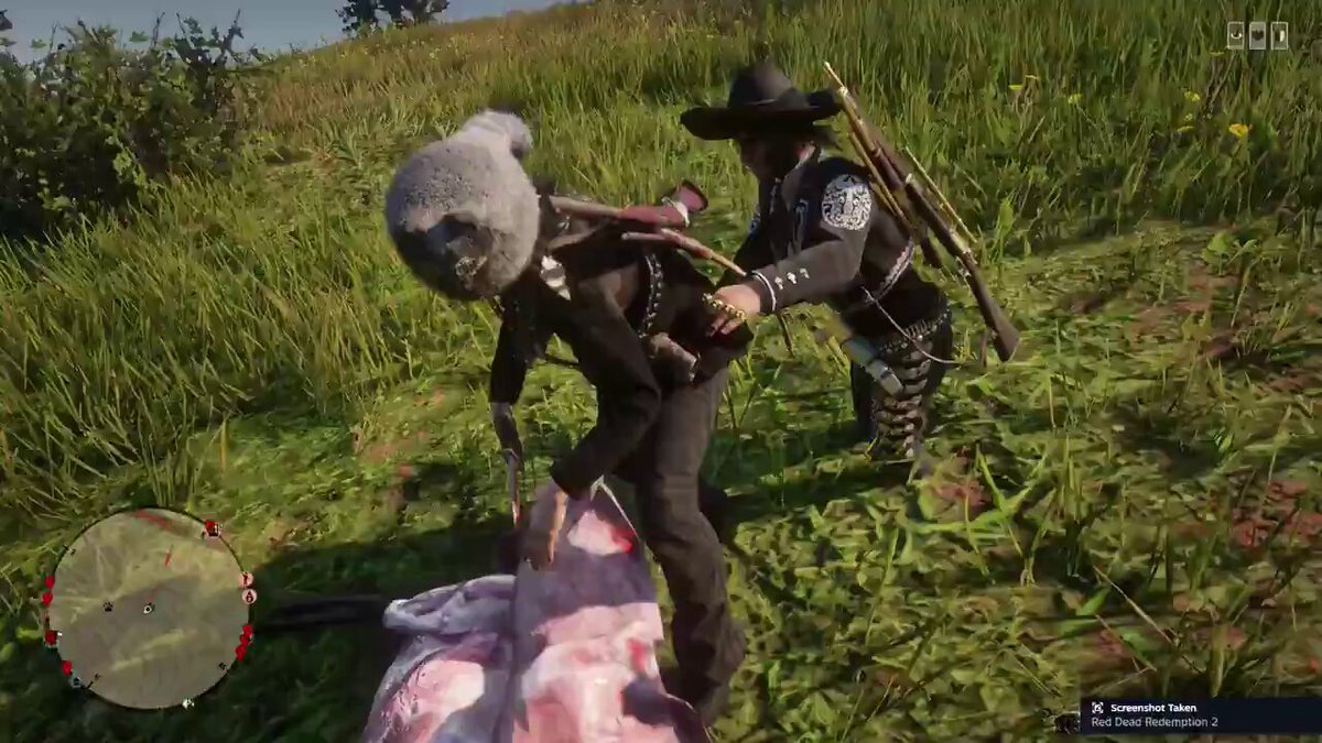 الوضع خرج عن السيطرة في رد ديد أونلاين! 💀 لاعبة في RDR Online طاحت لها بمودر غريب أطوار ونشبة، وقعد يلاحقها ويسوي حركات غريبة خربت عليها الجو بالكامل! 😬 الوضع هناك صار محتاج حملة تنظيف عاجلة من روكستار!