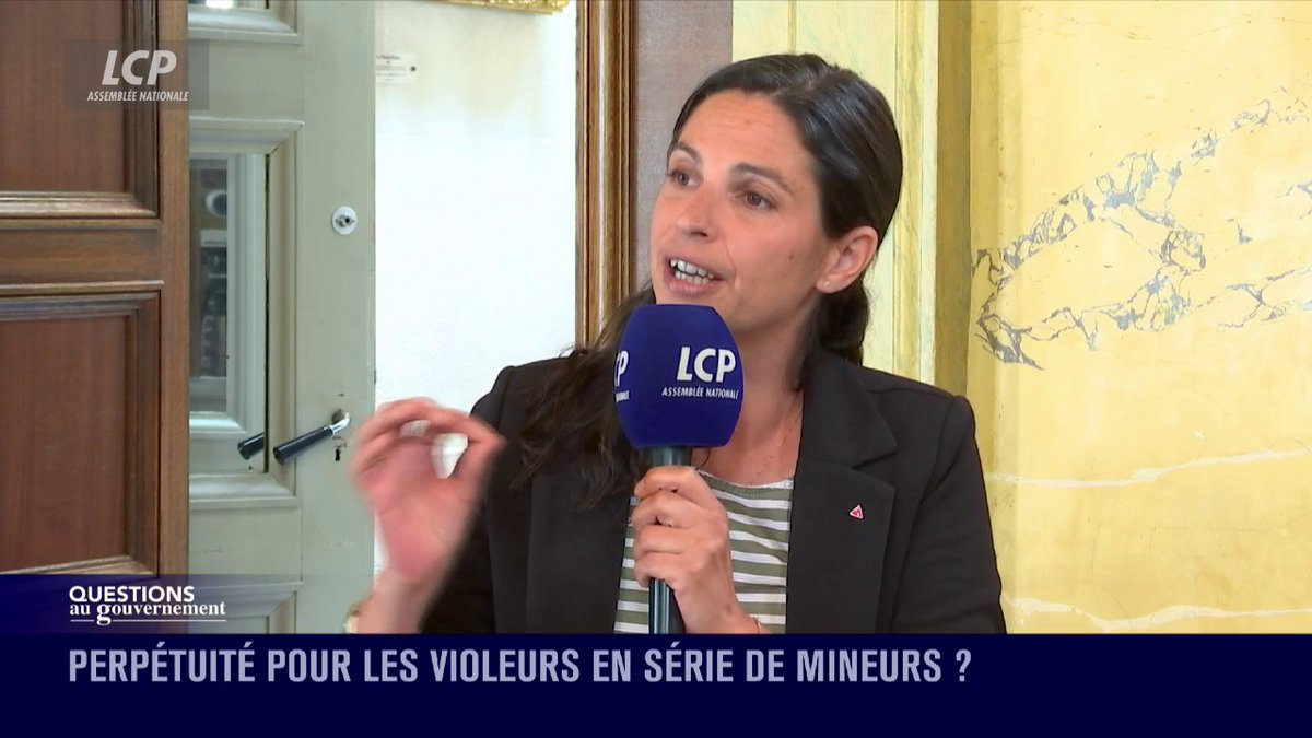 Perpétuité pour les viols sériels sur enfants : Marianne Maximi évoque un sujet "instrumentalisé par l'extrême droite et le socle commun", et s'oppose à cette mesure qui "n'est réclamée par aucune association et peut avoir des effets contre-productifs sur la parole des enfants".
