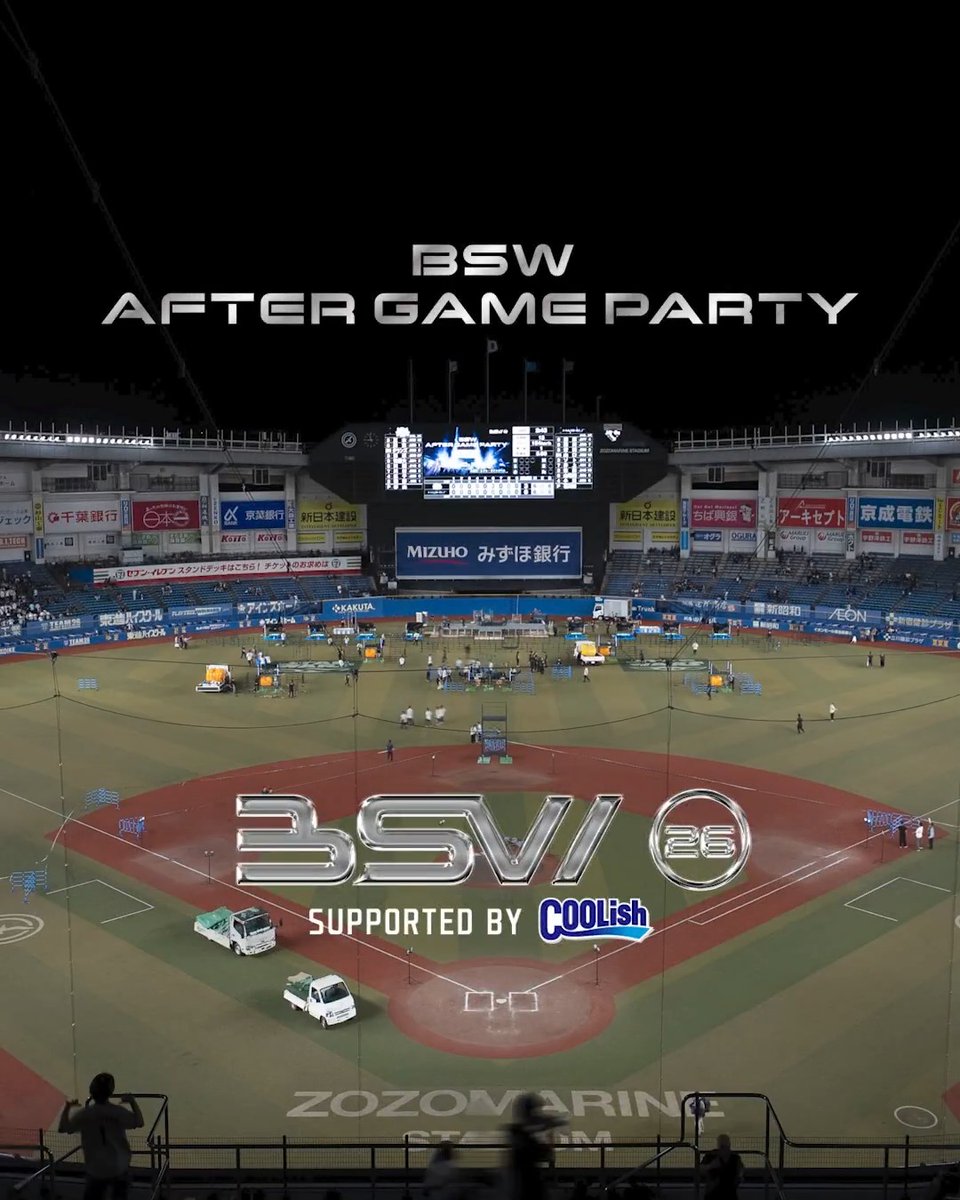 THANKS！ BSW AFTER GAME PARTY ▼Memorable Photos #chibalotte #BSW