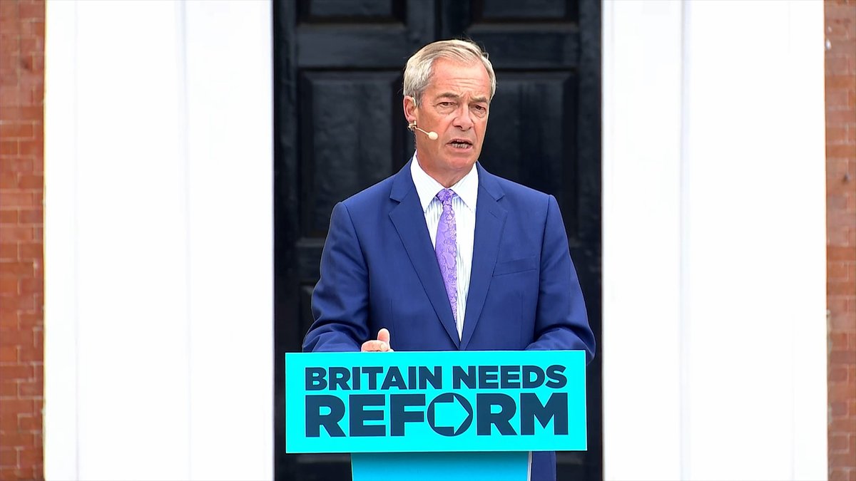 Nigel Farage: "The British people want a general election, especially if there's a Prime Minister who comes in with no mandate."