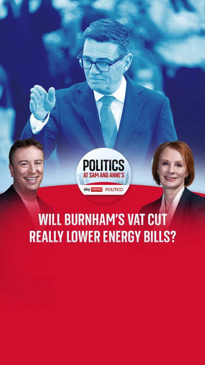 Will Andy Burnham’s VAT cut actually lower energy bills? In today's episode @samcoatessky examines the numbers to see how much households could really save. Listen to PASAA here: