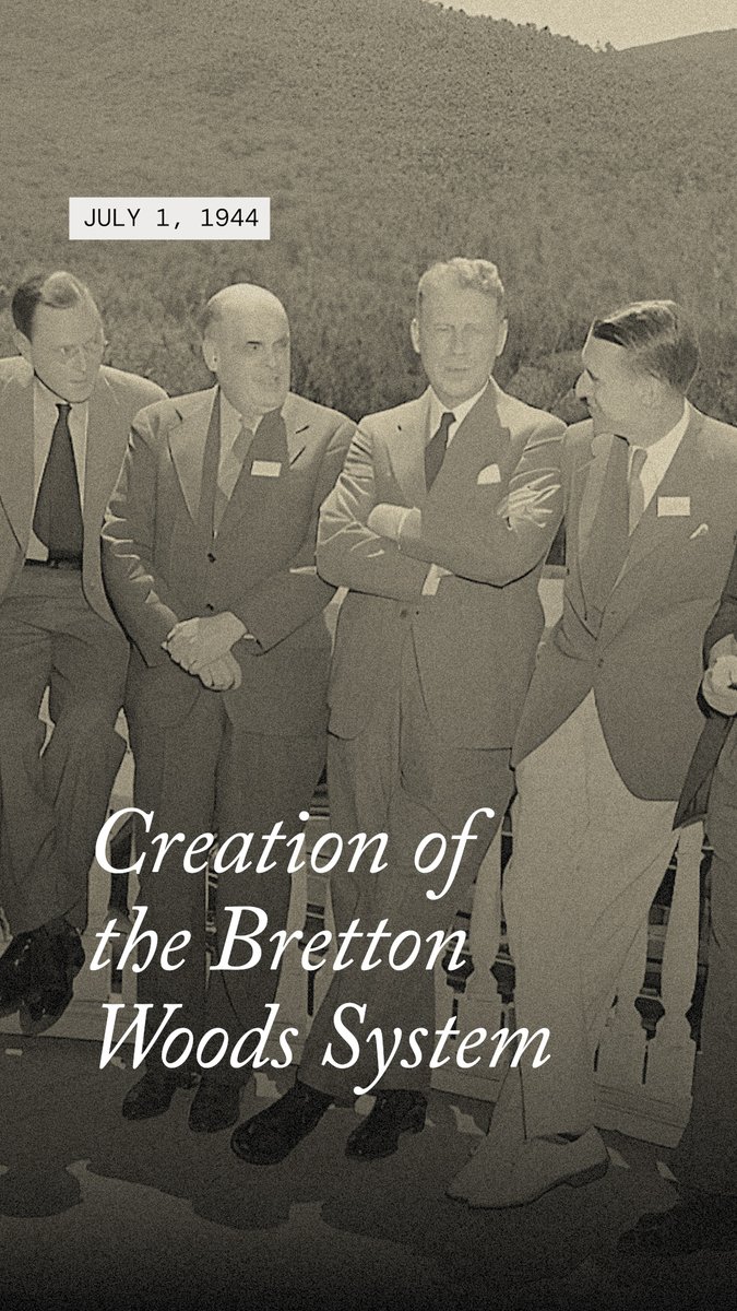 In a survey, CFR asked members of the Society for Historians of American Foreign Relations what they considered to be the best and worst foreign policy decisions in U.S. history. They ranked the creation of the Bretton Woods system in July 1944, which established the International Monetary Fund and World Bank, as one of the best.