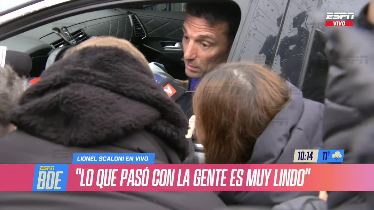 “¿Problemas por la bandera? No sé, no tengo conocimiento. No sé si en un futuro, no nos dijeron nada”. Lionel Scaloni. ‼️🇦🇷