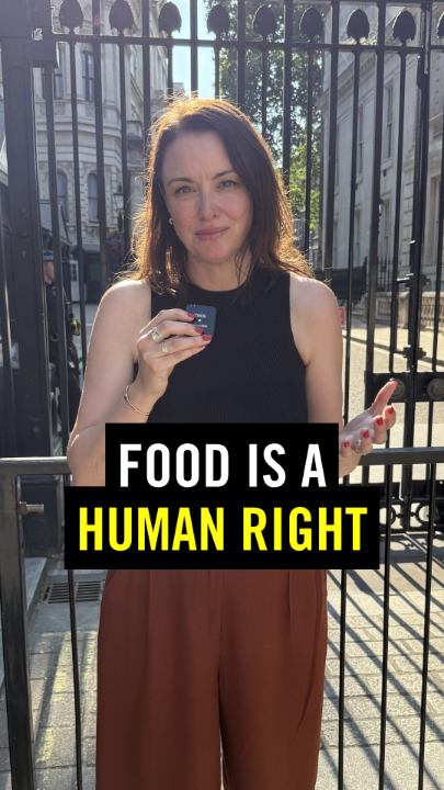 14.1 million people in the UK are experiencing food insecurity. Our message to the new Prime Minister, Andy Burnham, is simple: Food is a human right. It’s time to protect it in UK law.