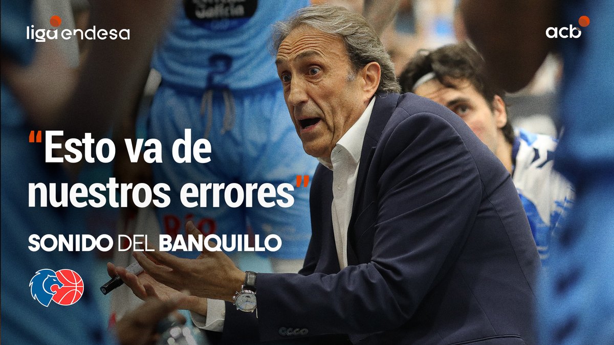 🎙️ Esta temporada, LUIS CASIMIRO ha estado al frente del Río Río Breogán dejándonos momentos en el banquillo... que merecen la pena ser vistos de nuevo. ¡Así SONÓ el banquillo breoganista en #LigaEndesa! 💙 𝙏𝙀𝘼𝙈 𝘿𝘼𝙔 Río Breogán