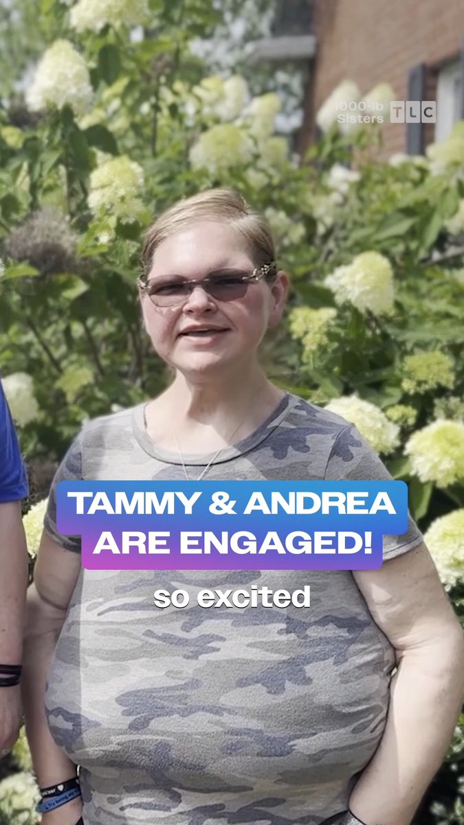 Congrats to Tammy and Andrea on their engagement! 😍☺️ See all the details of the proposal on the new season of #1000lbSisters, premiering September 1 at 9P on TLC.