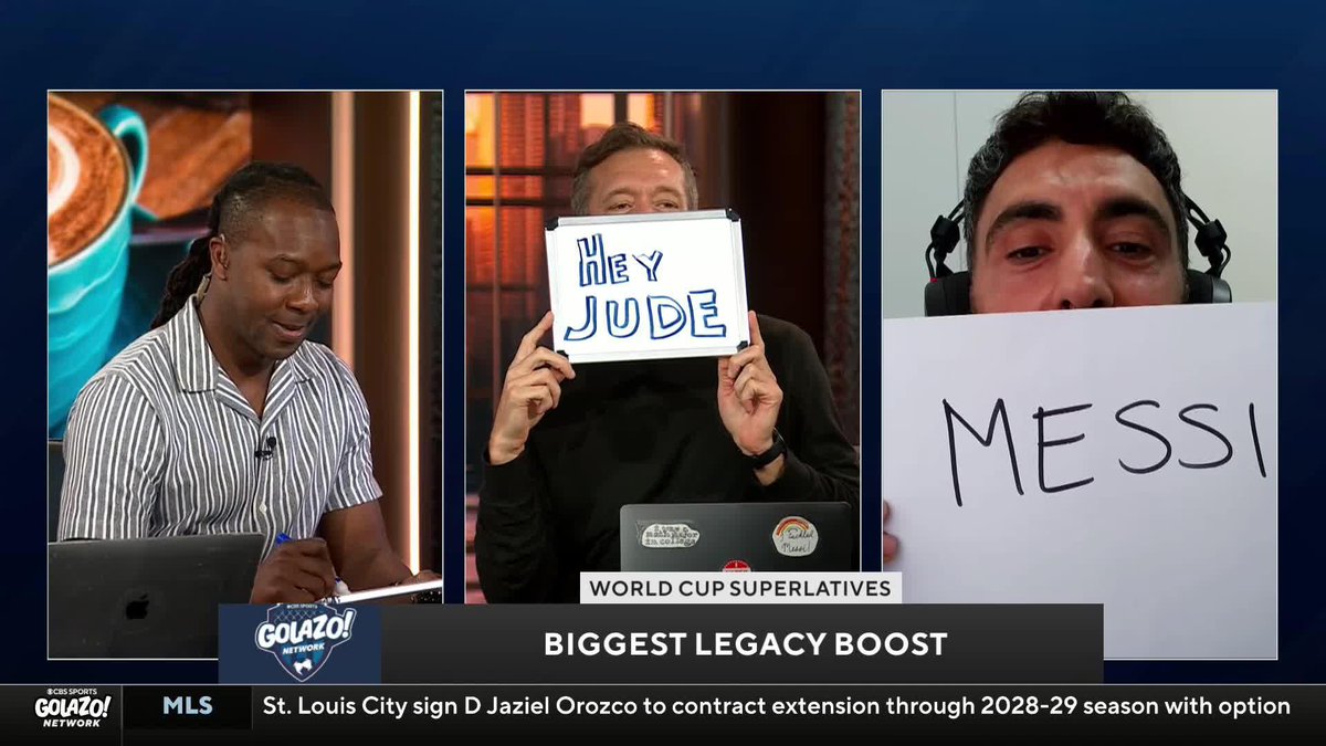 "He definitively ended the debate about who is the greatest footballer of all time" 🐐 Michael Lahoud and Phil Kitromilides say Lionel Messi got the biggest legacy boost at this summer's World Cup.