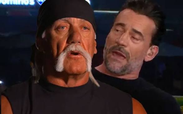 CM Punk never misses a chance to troll Hulk Hogan. 😭 The first clip happened while Hogan was still alive. Then during John Cena's retirement segment, right in front of Cody Rhodes and Cena, Punk cracked another Hogan joke. John Cena's immediate response was, "You son of a b1tch." 💀🤣 [WWE UNREAL]
