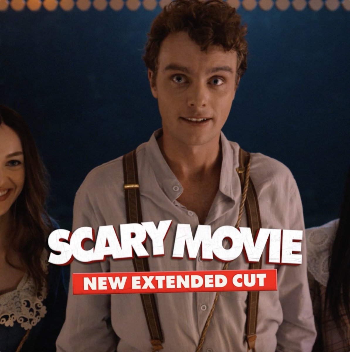 we backkkk with a new EXTENDED CUT of #ScaryMovie! more jokes, more chaos and even more lines crossed. watch it at home today.