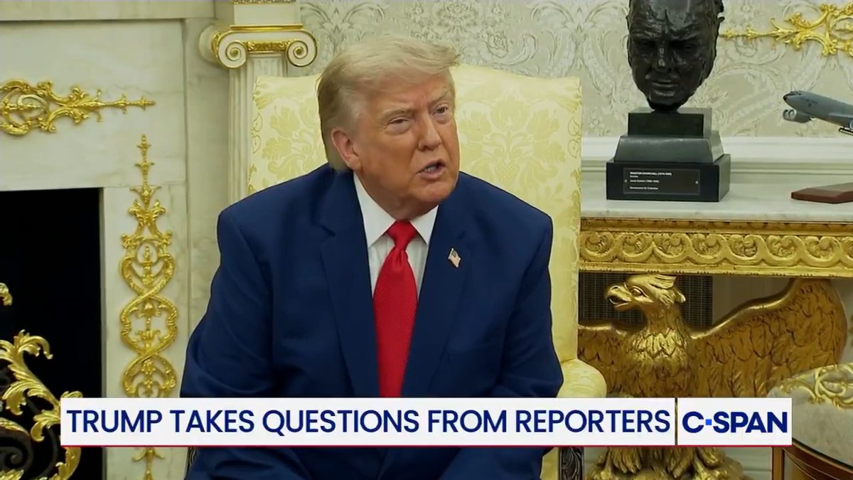 President Trump on Iran: "They're getting decimated...They want to desperately meet. Until they're ready to meet in a meaningful way we have no interest in even."