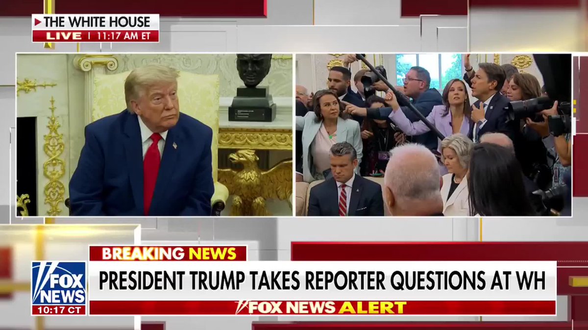 BREAKING: President Donald Trump downplays concerns regarding a potential Houthi blockade of the Red Sea, saying that if it does happen the U.S. military will be forced to take action. "We take care of things. If something like that happens, we take care of it.” “We've done that with the Houthis before, and we haven't heard from them in a while since we did what we did."