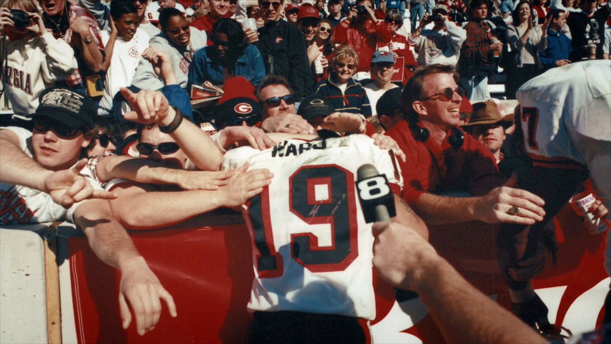 Hines Ward truly left his mark at Georgia Football 👏 SEC Storied: Becoming Hines Ward premieres tonight at 7 ET 🍿