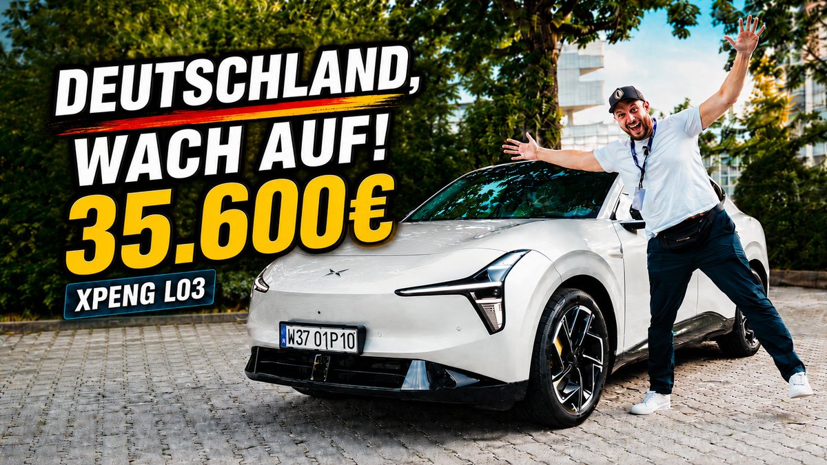 Ich bin in München mal fremdgegangen... 😅 Und ich muss ehrlich sagen: Der neue XPENG L03 hat mich positiv überrascht. Gerade bei Verarbeitung, Materialien und Preis-Leistung ist das schon eine echte Ansage. Schaut euch das Video an und sagt mir ehrlich: Wie findet ihr ihn?
