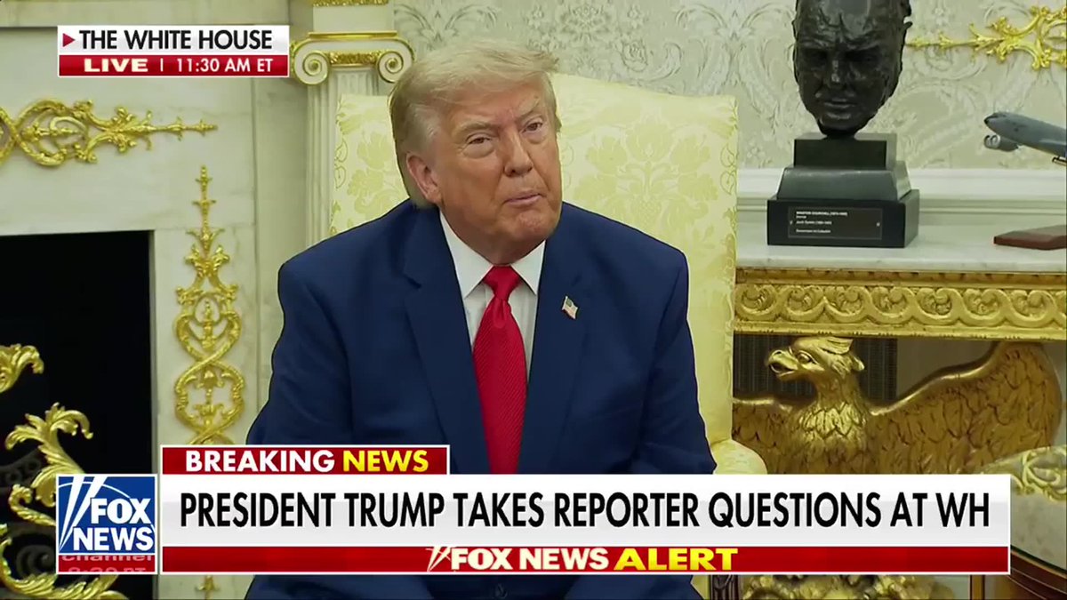 JUST IN: President Trump reveals that he is open to holding direct talks with Hezbollah if requested by the Lebanese president. "I would speak to Hezbollah. Yeah, I speak to everybody. I'll speak to people that a lot of people think I shouldn't be speaking to, and things work out."