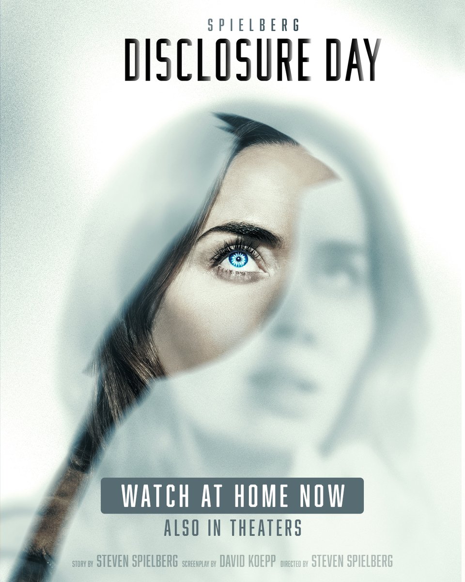 Watch Disclosure Day at Home Now. Encounter the unknown with exclusive bonus features including a 50min+ in-depth look at making the film. Available now: