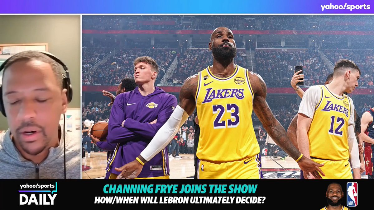 “I think the only two options are Cleveland and Miami.” 👀 Channing Frye speaks on LeBron’s free agency options. (via Yahoo Sports Daily)