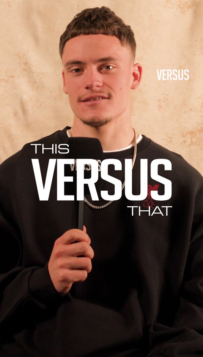 We asked Florian Wirtz to answer This VERSUS That. Styled in the new YNWA Liverpool drop.