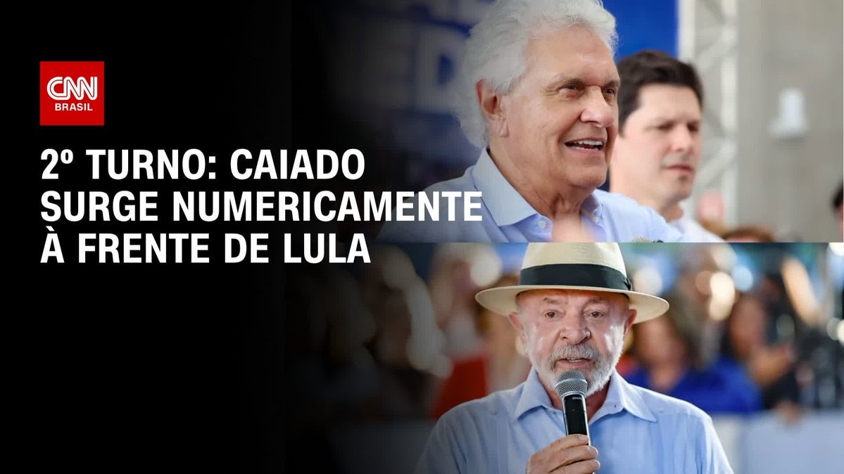 2º turno: Caiado surge numericamente à frente de Lula; assista #BastidoresCNN