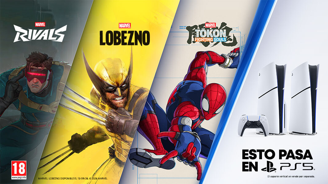 Tanto si quieres ser un héroe, un villano o un poco de cada, vive los juegos de Marvel en PS5.