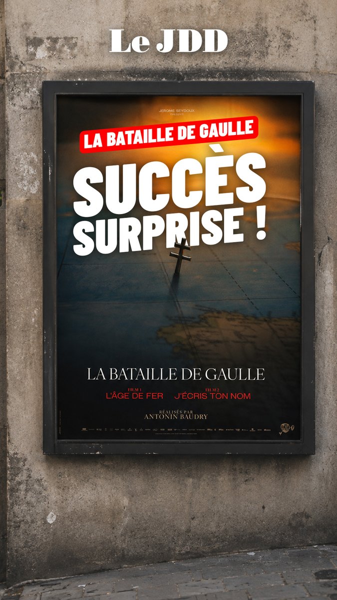 Après un démarrage difficile, La Bataille de Gaulle a finalement inversé la tendance. Un cas rare au cinéma !