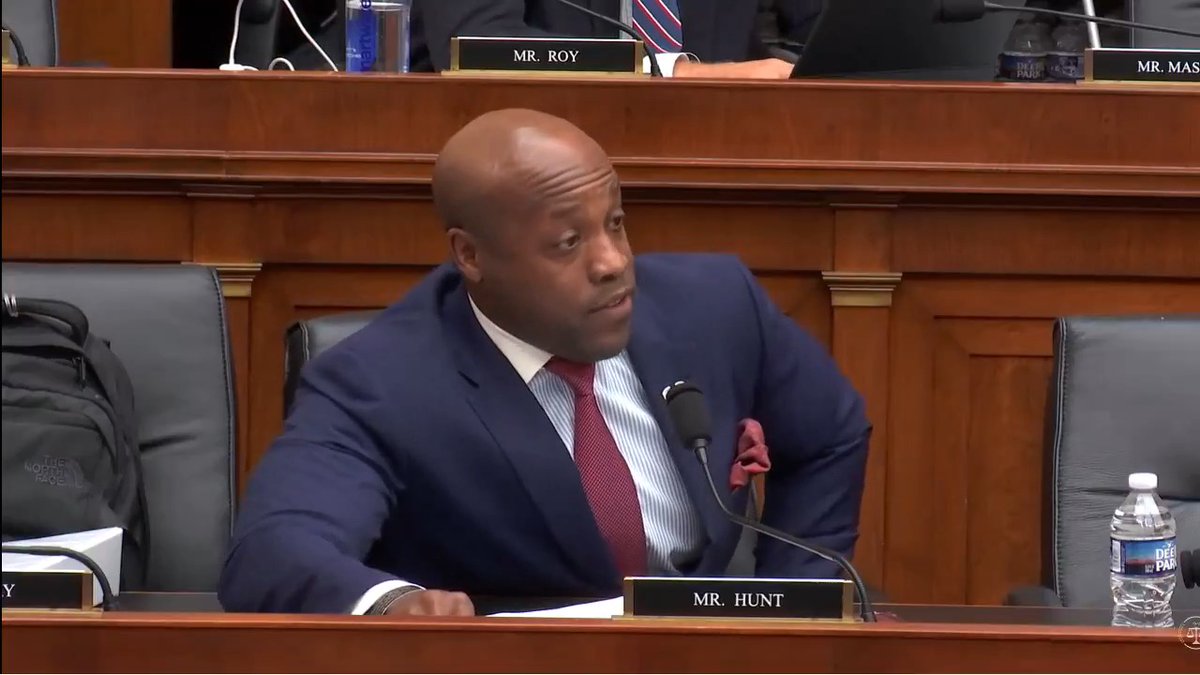 American citizens FIRST. H.R. 9773 is codifying policies that have worked to protect American families. That’s common sense. 🎥: Rep. Wesley Hunt Press Office