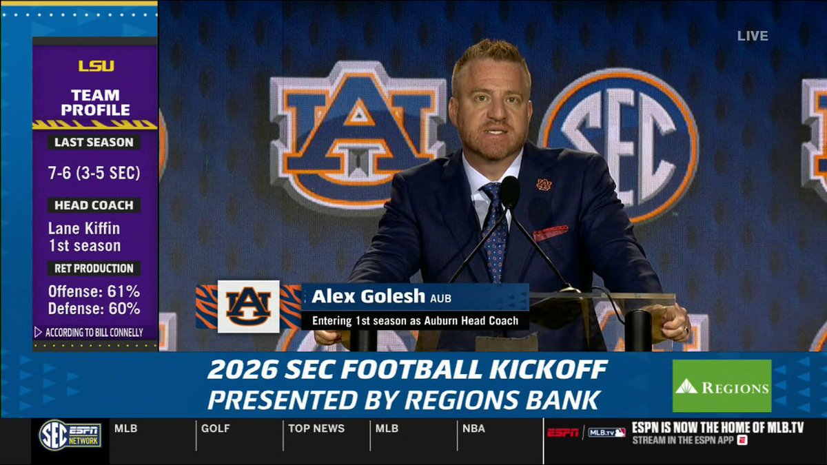 "I don't set goals ... I set standards." Alex Golesh is ready to make an impact at Auburn Football 😤